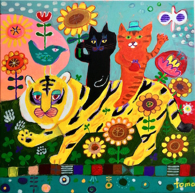 キムラトモミ 『ねこフェア』（2/12~3/3）