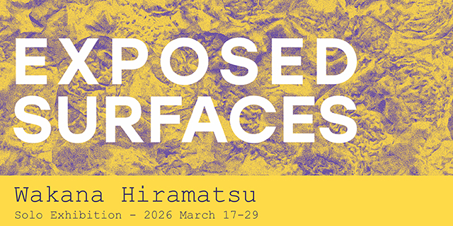 平松和佳奈 個展 - Exposed Surfaces - (3/17 - 3/29)